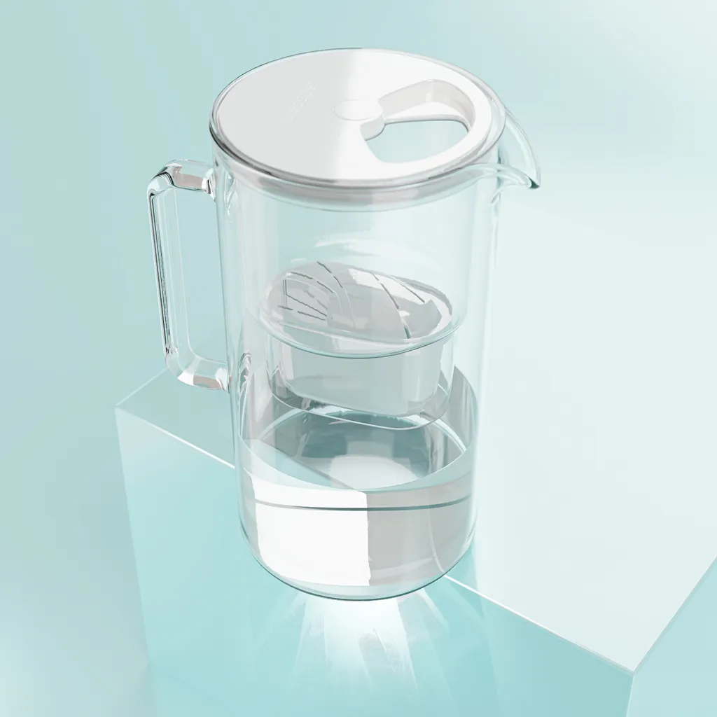 Glas Wasserfilter Wessper 2,5 L Mit 10 Filterkartuschen, Kompatibel Mit Brita Maxtra 2 Glas Wasserfilter Wessper 2,5 L Mit 10 Filterkartuschen, Kompatibel Mit Brita Maxtra – Bild 2