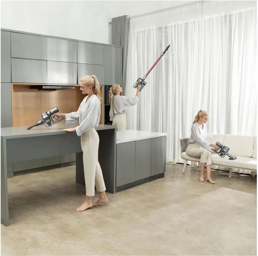 Dreame V11 Handstaubsauger Kabelloser Staubsauger Sperrknopf 450W 25KPa Farbbildschirm EU Version 6 Dreame V11 Handstaubsauger Kabelloser Staubsauger Sperrknopf 450W 25KPa Farbbildschirm EU Version – Bild 6