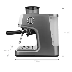 BEEM ESPRESSO-GRIND-PROFESSION Espresso-Siebträgermaschine Mit Mahlwerk - 15 Bar Espressomaschine Siebträger Maschine Barista Kaffee Mahlwerk Milchaufschäumer -Philips Haushaltsgeräte Verkaufsgeschäft a139a3c3a239abb4079d7d032ac9c508