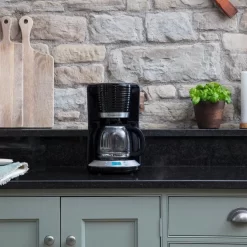 Russell Hobbs 24391-56 Inspire Black Digitale Kaffeemaschine Mit Timer, WhirlTech-Brühtechnologie, 1,25 L Glaskanne, 1100 Watt -Philips Haushaltsgeräte Verkaufsgeschäft a18a779e96c1da4597f0b2ef765ef1b7