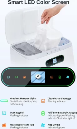 Roidmi Eva Mop Station Staubsauger 3200pa 2-in-1 Saug Und Wischroboter Mit Absaugstation, Mopp- Und Saugroboter, Automatisch Waschen Von Mopps -Philips Haushaltsgeräte Verkaufsgeschäft a238757da9b6971cde1e18c8de5c7db6