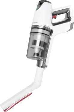 ProfiCare 2in1 Hand-und Bodenstaubsauger PC-BS 3037 A, Leistungsstarker 29.6V Lithium Ionen Akku, Turbo-Modus, Inkl. Wandhalterung Mit Ladefunktion, Weiß-Silber -Philips Haushaltsgeräte Verkaufsgeschäft a3b17c3ce44f5431487ccda0c193d4fa