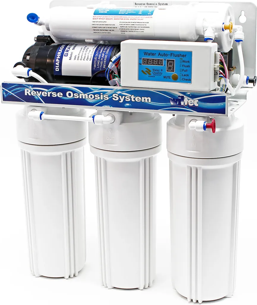 Naturewater Umkehrosmose RO 190 L/Tag NW-RO50-D1 Osmose Entmineralisierung 2 Naturewater Umkehrosmose RO 190 L/Tag NW-RO50-D1 Osmose Entmineralisierung – Bild 2