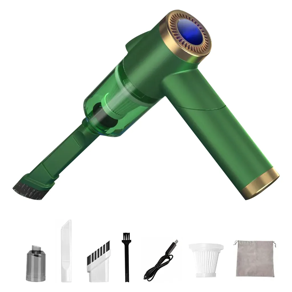 Auto Staubsauger, Rikimxin Handstaubsauger 9000Pa Starke Power Sauger Tragbarer Mini Autostaubsauger Kabellos Wiederaufladbar Staubsauger Mit LED-Licht 90° Rotation Vakuum ,Green 1 Auto Staubsauger, Rikimxin Handstaubsauger 9000Pa Starke Power Sauger Tragbarer Mini Autostaubsauger Kabellos Wiederaufladbar Staubsauger Mit LED-Licht 90° Rotation Vakuum ,Green