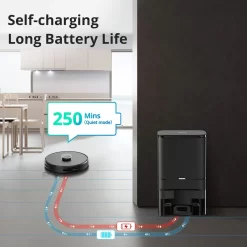 360 SMARTAI Botslab S8 Plus Staubsauger Roboter Mit Absaugstation 4L, 2700Pa Saugroboter Mit Wischfunktion Lasernavigation,Kartierung Mehrerer Etagen -Philips Haushaltsgeräte Verkaufsgeschäft ac827265585293ea693d9fa9d6f386e0
