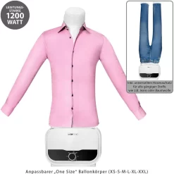 CLATRONIC Hemden-/Blusenbügler HBB 3734 -Philips Haushaltsgeräte Verkaufsgeschäft acb5c781dc4792dbd4412f3689b62ed4