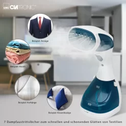 Clatronic Dampfbürste DB 3717 Weiß/blau, 200 Ml Wassertank 14 Clatronic Dampfbürste DB 3717 Weiß/blau, 200 Ml Wassertank -Philips Haushaltsgeräte Verkaufsgeschäft afaa62c242413f09b4dd21fa933e5ae3