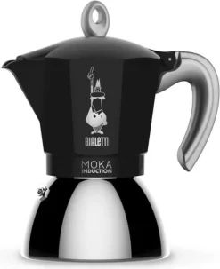 Bialetti MOKA 4TZ Induction Nera -Philips Haushaltsgeräte Verkaufsgeschäft b02cbf345a6455cedc795fa5799e5538
