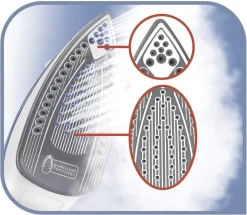 Tefal Dampfbügeleisen Easygliss Plus Durilium Airglide-Bügelsohle 2700W FV5751 -Philips Haushaltsgeräte Verkaufsgeschäft b1ac4a8a78e326d5b19d08af57cac357