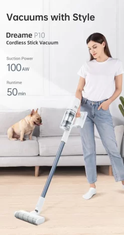 Dreame P10 Kabelloser Handstaubsauger - 22000Pa - 60min Autonomie - 120k RPM 13 Dreame P10 Kabelloser Handstaubsauger - 22000Pa - 60min Autonomie - 120k RPM -Philips Haushaltsgeräte Verkaufsgeschäft b322e10752ca3a005d34fa2fb4807dc8