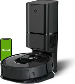 IRobot Roomba I7+ Saugroboter 90 Min Ladezeit 75 Min Laufzeit 0,4 Liter Schwarz -Philips Haushaltsgeräte Verkaufsgeschäft b539dc1987471a2f1899007affdf197c