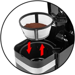 Clatronic KA 3733 Kaffeemaschine Für Coffee To Go, Inkl. 0,4 Liter Kaffeebecher Aus Edelstahl, Ideal Für Auto, Büro Und Unterwegs, Schwarz -Philips Haushaltsgeräte Verkaufsgeschäft b59b9b139816b539c6a6790ba3d9372f