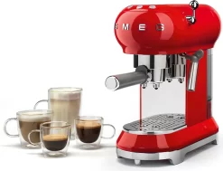 SMEG Espresso Kaffeemaschine Rot ECF01RDEU -Philips Haushaltsgeräte Verkaufsgeschäft b5b085f2f0ff805049c4f413f0e970f2