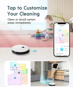 Yeedi Vac Max Saugroboter Mit Wischfunktion 3000Pa Teppicherkennung Staubsauger Roboter -Philips Haushaltsgeräte Verkaufsgeschäft b6b3bb284a1c7cbf5eba49d4d910dbce