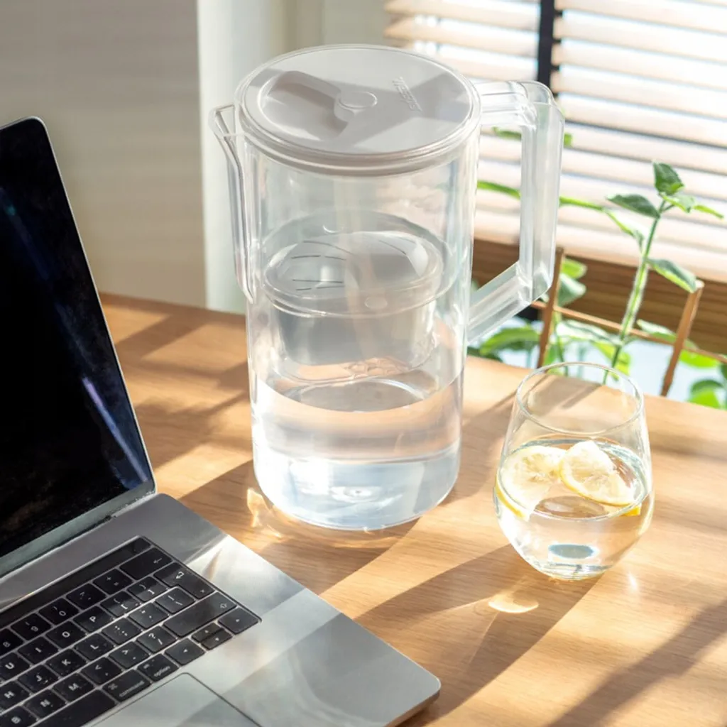 Wessper AquaMax Basic 2.5L Karaffe Filtrante + 10x Cartouche Filtrante En Blanc 5 Wessper AquaMax Basic 2.5L Karaffe Filtrante + 10x Cartouche Filtrante En Blanc – Bild 5