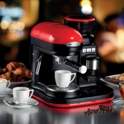 Ariete Siebträger-Espressomaschine Moderna Mit Kaffeemühle Und Aufschäumdüse, Rot/schwarz 28 Ariete Siebträger-Espressomaschine Moderna Mit Kaffeemühle Und Aufschäumdüse, Rot/schwarz -Philips Haushaltsgeräte Verkaufsgeschäft b7e000d89ab7c7767163b9b6635b1b2d