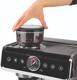 BEEM ESPRESSO-GRIND-PROFESSION Espresso-Siebträgermaschine Mit Mahlwerk - 15 Bar Espressomaschine Siebträger Maschine Barista Kaffee Mahlwerk Milchaufschäumer -Philips Haushaltsgeräte Verkaufsgeschäft b87b103d6ab17b3412cf69e2a0a40266