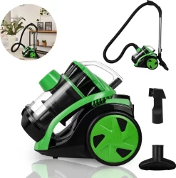 EINFEBEN Staubsauger Beutellos 900 Watt Bodenstaubsauger Leise Fuer Hart- Und Teppichboeden,aeusserst Effizienter HEPA-Filter, Niedriger Stromverbrauch 3.0L