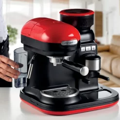 Ariete Siebträger-Espressomaschine Moderna Mit Kaffeemühle Und Aufschäumdüse, Rot/schwarz 25 Ariete Siebträger-Espressomaschine Moderna Mit Kaffeemühle Und Aufschäumdüse, Rot/schwarz -Philips Haushaltsgeräte Verkaufsgeschäft b91ad0b066da96f40f74f4ed70f124e8