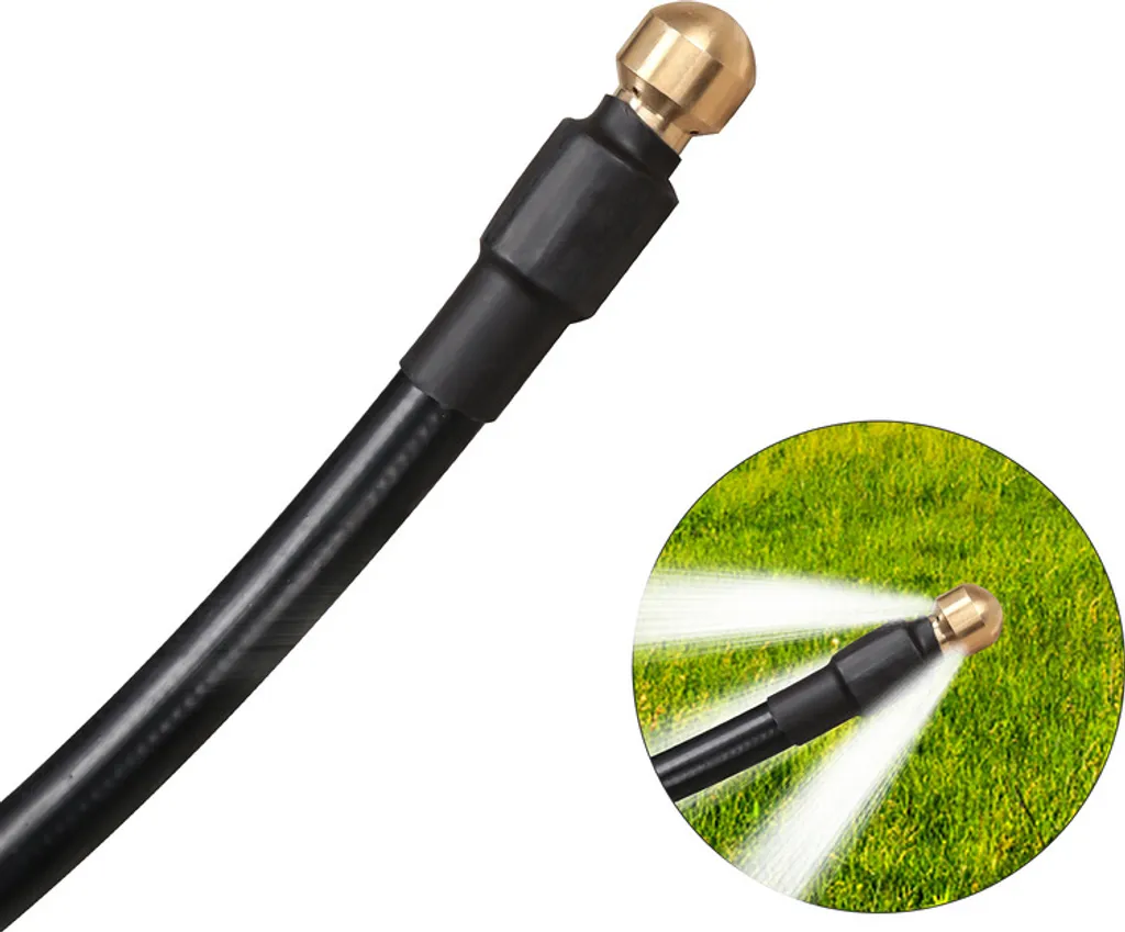 Wolketon 15m Rohrreinigungsschlauch Rohrreiniger Set Für Kärcher Kränzle K2 - K7 Hochdruckreiniger 6 Wolketon 15m Rohrreinigungsschlauch Rohrreiniger Set Für Kärcher Kränzle K2 - K7 Hochdruckreiniger – Bild 6