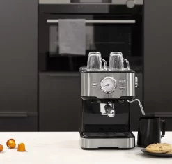 Princess 2 Tassen Espresso- & Kapselmaschine Mit Milchaufschäumer -Philips Haushaltsgeräte Verkaufsgeschäft b982ad91ad594ec5cdf6479f4bbb46cc