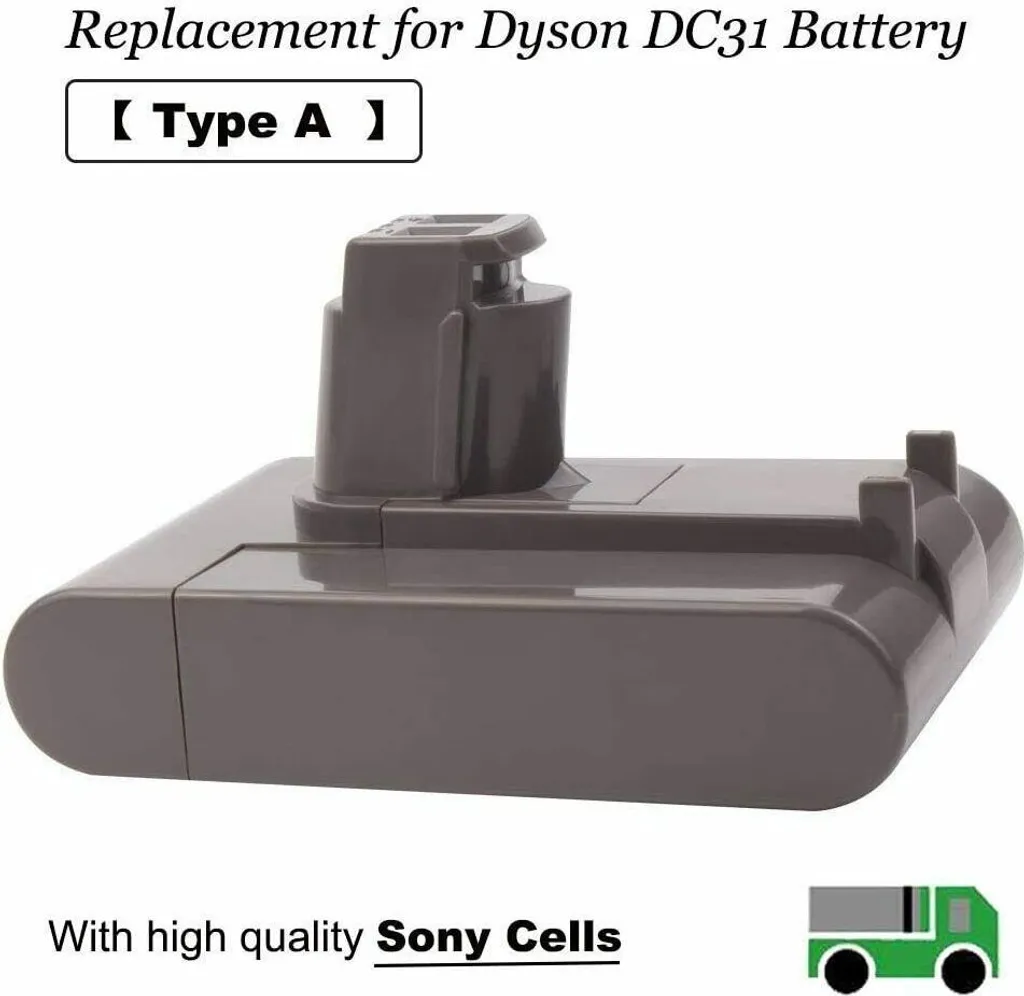 Ersatzakku Für Dyson DC31 DC34 DC35 DC44 DC45 917083-01 (Nur Passend Für Typ A) Handstaubsauger (3000 MAh 22,2 V) 5 Ersatzakku Für Dyson DC31 DC34 DC35 DC44 DC45 917083-01 (Nur Passend Für Typ A) Handstaubsauger (3000 MAh 22,2 V) – Bild 5