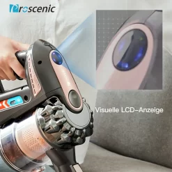 Proscenic NEU P8 PLUS Staubsauger Akku Handstaubsauger Mit LED-Lampe Kabellos 20,000 Pa Bis Zu 40 Minuten 2,200 MAh HEPA Geeignet Für Allergiker Tierhaare&Katzenstreu -Philips Haushaltsgeräte Verkaufsgeschäft ba36b9684e5dffdfc6b9eece0f5e5c4a