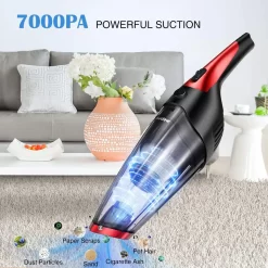 Handstaubsauger, Akku Handstaubsauger 7000PA Beutellos Handsauger Nass/Trocken Akkusauger Schnellaufladung Autostaubsauger Mit 2 Waschbarer Filterr Für Haus & Auto Reinigung -Philips Haushaltsgeräte Verkaufsgeschäft bb6480a85b2406bc212af304ec1711b4