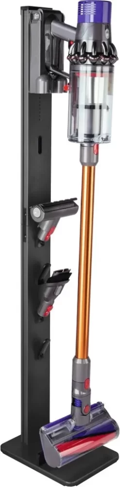 Xavax 181562 Standfuß-Organizer Stand Halterung Akkusauger Dyson Uvm. Schwarz