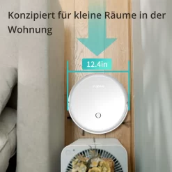 SmartAI Saugroboter Staubsauger Roboter APP Fernbedienung 2600Pa Staubsauger Weiß -Philips Haushaltsgeräte Verkaufsgeschäft bb93132ce092cfca011e3edf045f0af5