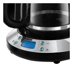 Russell Hobbs 24391-56 Inspire Black Digitale Kaffeemaschine Mit Timer, WhirlTech-Brühtechnologie, 1,25 L Glaskanne, 1100 Watt -Philips Haushaltsgeräte Verkaufsgeschäft bbad08320bd2f3bd1d7c16f41d5d4f32