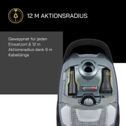 GUTFELS CLEAN 2010 Bodenstaubsauger | 800 Watt Leistung | Integriertes Zubehör | 3 Liter Staubbehälter -Philips Haushaltsgeräte Verkaufsgeschäft bbbdddd3d6f2b6ae6136d0223d3b1595