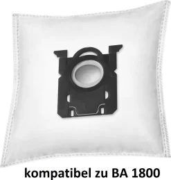 20x Rs-products Stausbaugerbeutel Passend Für BASE BA 1800 I BA1800 Und Menalux 1800