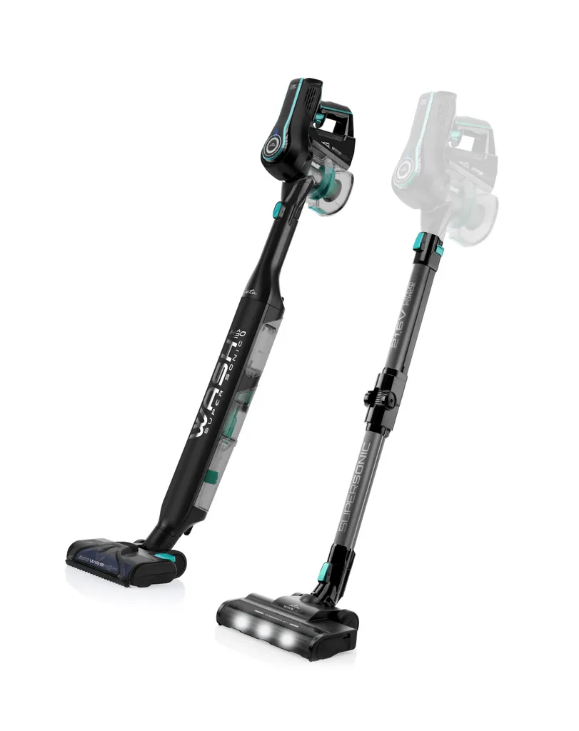 ETA SUPERSONIC WASH ETA523190000 Multifunktionaler Handstaubsauger, 135 W, 21,6 V Li-Ion-Akku, Digitalmotor, LED-Beleuchtung, HEPA-Filter, Saugt, Reinigt Tief, Trocknet, Wischt 2 ETA SUPERSONIC WASH ETA523190000 Multifunktionaler Handstaubsauger, 135 W, 21,6 V Li-Ion-Akku, Digitalmotor, LED-Beleuchtung, HEPA-Filter, Saugt, Reinigt Tief, Trocknet, Wischt – Bild 2