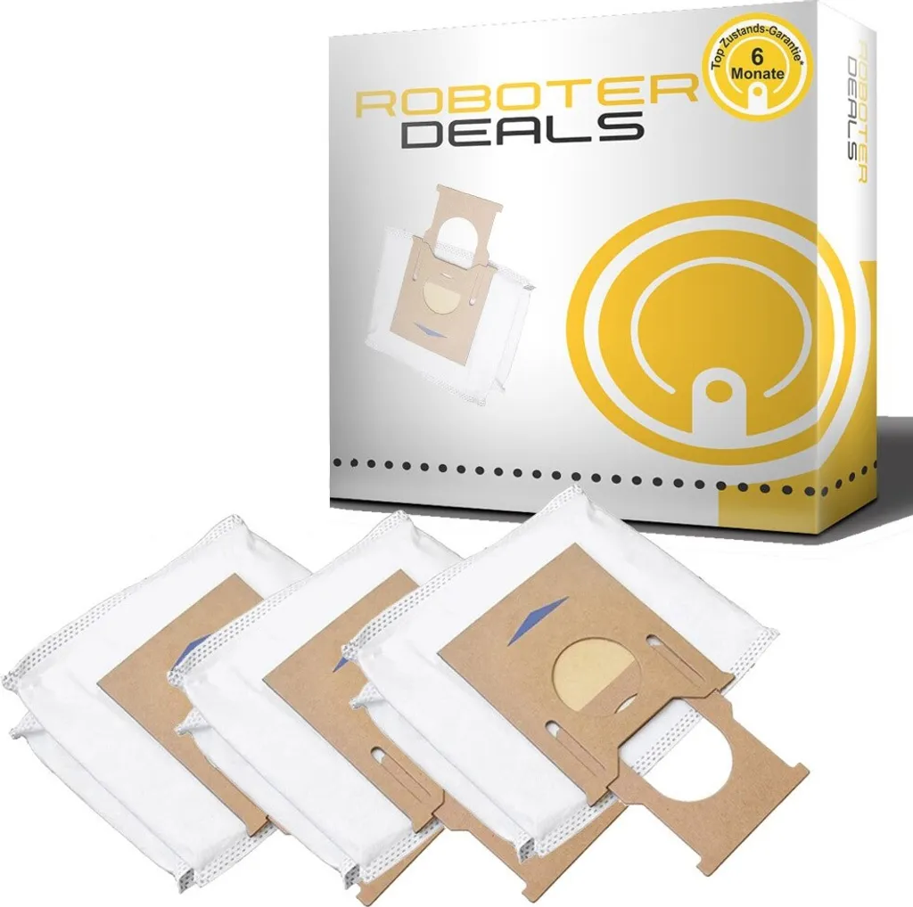 Staubbeutel (3 Stück) Für Ecovacs Deebot T9 Plus Mit Absaugstation 1 Staubbeutel (3 Stück) Für Ecovacs Deebot T9 Plus Mit Absaugstation