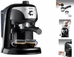 De'Longhi DeLonghi EC221.B Siebträgermaschine Espressoautomat -Philips Haushaltsgeräte Verkaufsgeschäft c00085d95cf50192c57d6d42bdbbf1b4