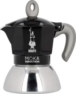Bialetti MOKA 4TZ Induction Nera -Philips Haushaltsgeräte Verkaufsgeschäft c379aeea14f50dd794a82f0fc9c7f541