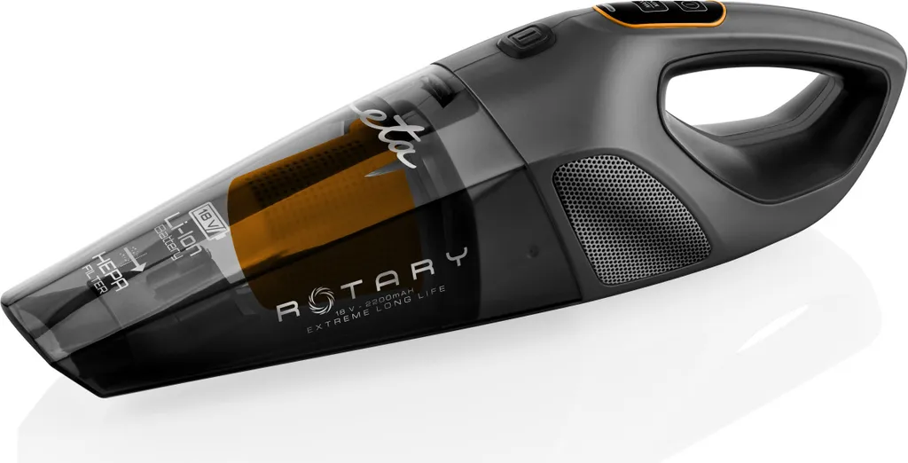 ETA Rotary ETA242590000 Akku-Handsauger, Li-ion Akku 18 V, HEPA-Filter, Elektrischer Rotationsbürste 2 ETA Rotary ETA242590000 Akku-Handsauger, Li-ion Akku 18 V, HEPA-Filter, Elektrischer Rotationsbürste – Bild 2