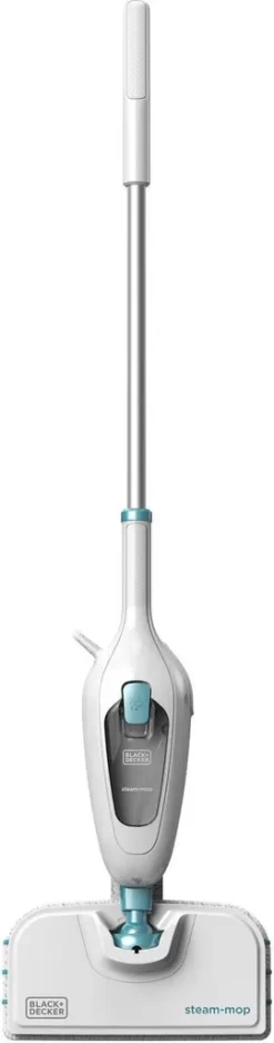 Black & Decker Black+Decker FSM13E1 Dampfbesen Steam Mop, Basic (Dampfreiniger Für Hygienische, Gründliche Sauberkeit, Abnehmbarer Stiel, Einfache Bedienbarkeit, Inkl. 1 Mikrofaser-Pad), 1300 W -Philips Haushaltsgeräte Verkaufsgeschäft c3b8b1e19b8aaaa35223c0f168ad8262