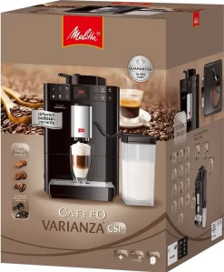 Melitta Caffeo Varianza CSP F570-101 Kaffeevollautomat Mit Milchbehälter, One Touch Funktion - Silber -Philips Haushaltsgeräte Verkaufsgeschäft c5f59260784ad722fc17dd86e6ea9248