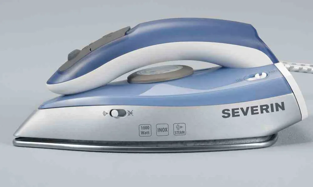 SEVERIN Reise-Dampfbügeleisen BA 3234 Silber / Blau 9 SEVERIN Reise-Dampfbügeleisen BA 3234 Silber / Blau – Bild 9