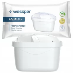 Wessper AquaMax Basic 2.5L Karaffe Filtrante + 10x Cartouche Filtrante En Blanc 10 Wessper AquaMax Basic 2.5L Karaffe Filtrante + 10x Cartouche Filtrante En Blanc -Philips Haushaltsgeräte Verkaufsgeschäft c65d3ed7ae4372e4054e20dd98bf72c8