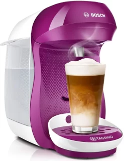 Bosch TASSIMO HAPPY Wild Purple +20 € Gutschein 1400 Watt 0,7 Liter Wassertank -Philips Haushaltsgeräte Verkaufsgeschäft c6a666af9b79a37d001e895591a93b14