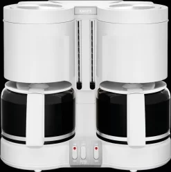 KRUPS Kaffeemaschine KM 8501 2 X 10 Tassen 2 X 1100 W Weiß -Philips Haushaltsgeräte Verkaufsgeschäft c6e3c2563b1f80f7e51bca7b2a4ac999