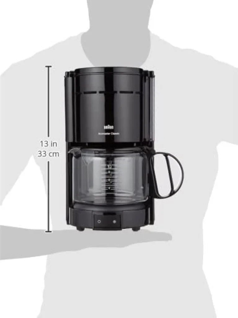 Braun KF47/1 Filter-Kaffeemaschine Schwarz 4 Braun KF47/1 Filter-Kaffeemaschine Schwarz – Bild 4