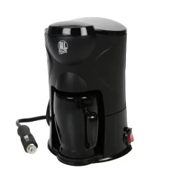 Kaffeemaschine Für 1 Tasse Mit Dauerfilter, An-/Aus-Schalter Mit LED, Befestigungsmaterial, 24 V Für LKW, Wohnmobil, Boot