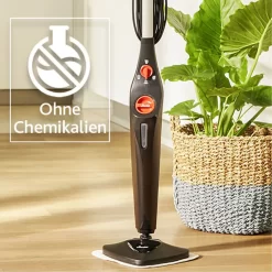 Vileda 168933 Steam PLUS Dampfreiniger Mit Mikrofaserbezug Plus PowerPad, Entfernt Bis Zu 99,9% Bakterien, Ohne Chemie, 3 Dampfeinstellungen, ECO-Verpackung -Philips Haushaltsgeräte Verkaufsgeschäft cbba60e09e85a6235c8704eab91bf6ba