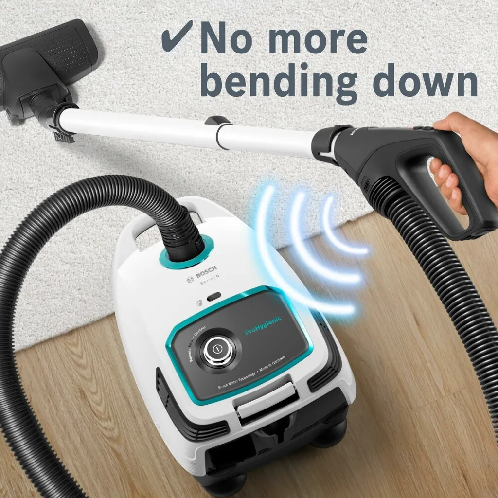 Bosch BGL6LHYG ProHygienic Bodenstaubsauger, Farbe:Weiß 3 Bosch BGL6LHYG ProHygienic Bodenstaubsauger, Farbe:Weiß – Bild 3