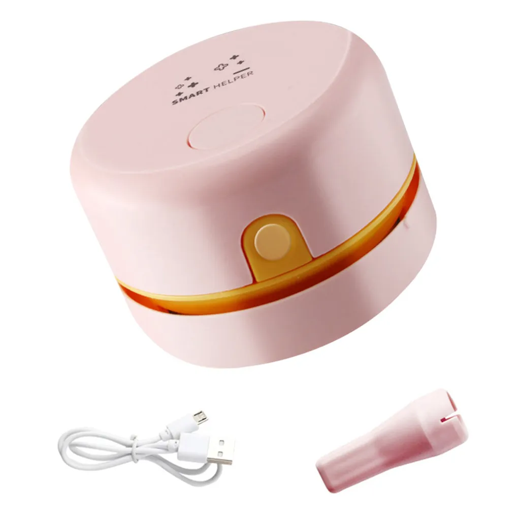 Desktop-Staubsauger USB Aufladbar Einstellbare Saugkraft Mini Tisch Staubsammler Für Tastatur Home Office ,Pink 1 Desktop-Staubsauger USB Aufladbar Einstellbare Saugkraft Mini Tisch Staubsammler Für Tastatur Home Office ,Pink