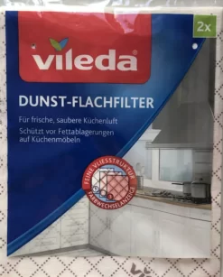 Vileda Dunst-Flachfilter Mit Farb-Wechselanzeige (2 St.)